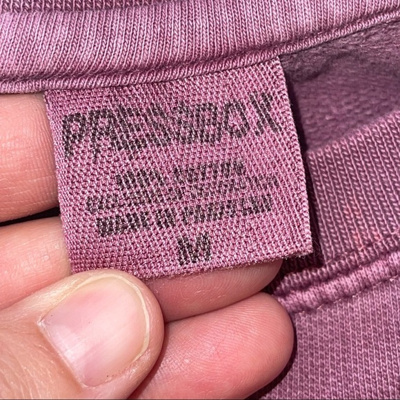 Texas A&M Mauve Crewneck Sweatshirt Washed Cotton Sz M - Picture 8 of 10